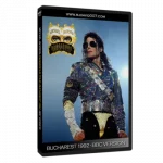 Dvd cover of Michael Jackson's Dangerous Tour in Bucharest