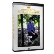 Michael Jackson on a swing in Neverland