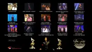 The Jackson Family Honors dvd track menu