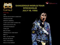 Michael Jackson's Dangerous Tour in Stockholm 1992