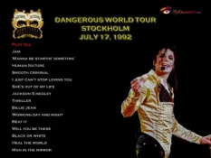 Michael Jackson's Dangerous Tour in Stockholm 1992