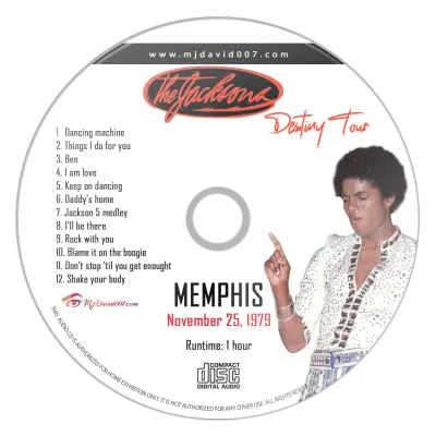The Jacksons - Destiny Tour in Memphis 1979
