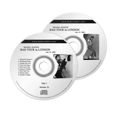 Michael Jackson Bad London july Audio concert