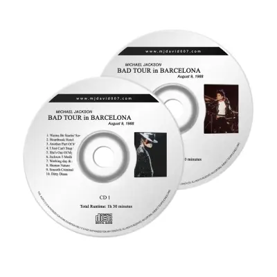 Michael Jackson Bad Barcelona Audio concert