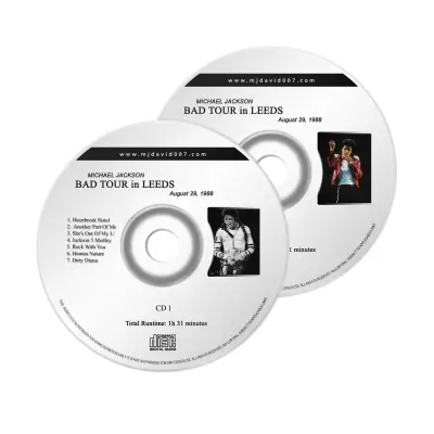 Michael Jackson Bad Leeds Audio concert