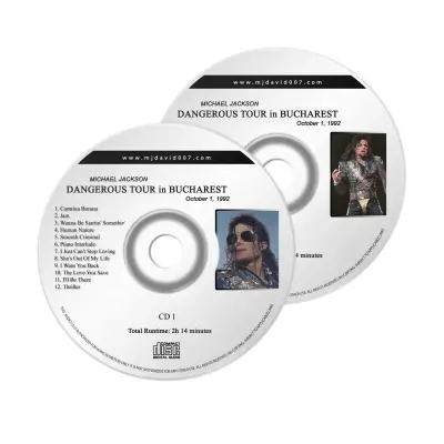 Michael Jackson Dangerous Bucharest Audio concert