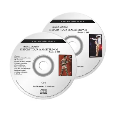 Michael Jackson History Amsterdam October Audio concert