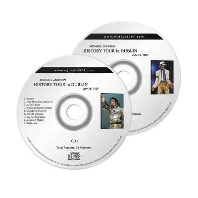 Michael Jackson History Dublin 1997 Audio concert