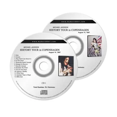 Michael Jackson History Copenhagen 1997 Audio concert