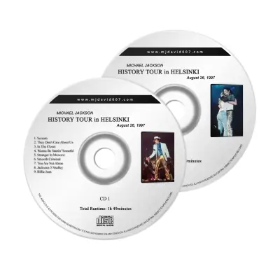 Michael Jackson History Helsinki 1997 Audio concert
