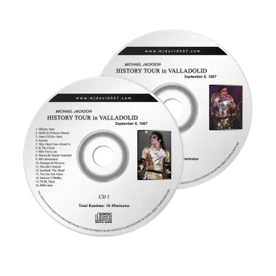 Michael Jackson History Valladolid 1997 Audio concert