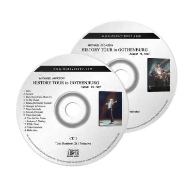 Michael Jackson History Gothenburg 1997 Audio concert