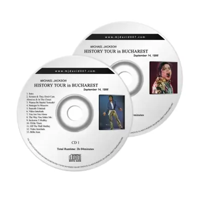 Michael Jackson History Bucharest 1996 Audio concert