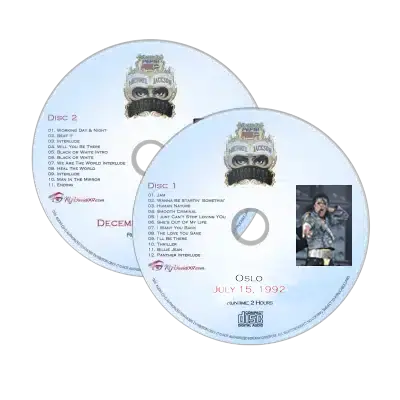 Michael Jackson Dangerous Tour Oslo Audio