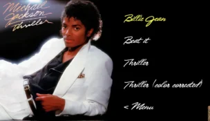 MJ Timeless Video Anthology - Thriller menu
