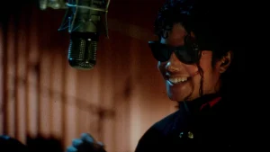 Michael Jackson recording I just can't stop loving you