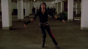 Michael Jackson filming Bad