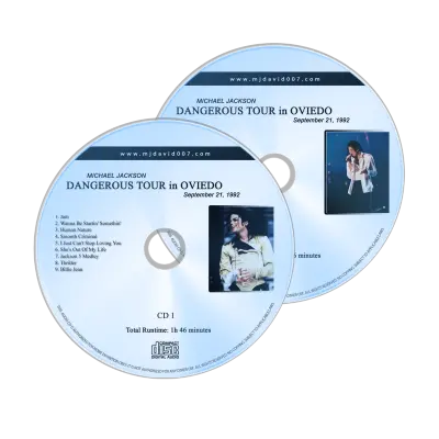 Michael Jackson Dangerous Tour Oviedo 1992 Audio concert