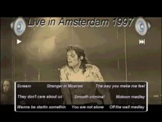 HIStory Tour in Amsterdam concert