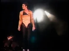 Michael Jackson performing She's out of my life in Copenhagen 1992