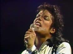 Michael Jackson performing Heartbreak Hotel in 1988