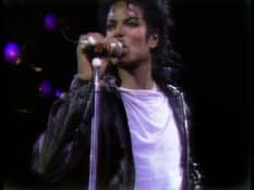 Michael Jackson performing Bad in Yokohama 1987