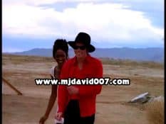 Michael Jackson making of In the closet with Naomi Campbell