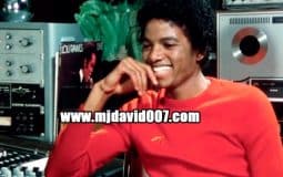 Michael Jackson laughing with Sylvia Chase