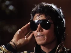 Michael Jackson recording We are the World
