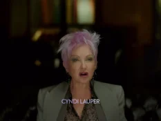 Cyndi Lauper interviewed for We are the world