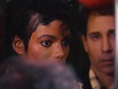Michael Jackson during We are the World recording